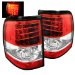 SPYDER Ford Explorer 4DR (Except Sport Trac) 02-05 / Mercury Mountaineer 02-05 LED Tail Lights - Red Clear/1 pair (ALT-YD-FEXP02-LED-RC)