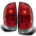 SPYDER Toyota Tacoma 05-07 LED Tail Lights - Red Clear /1 pair (ALT-YD-TT05-LED-RC)