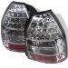96-00 Honda Civic 3Dr LED Tail Lights - Chrome (ALTYDHC963DLEDC, ALT-YD-HC96-3D-LED-C)
