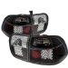 96-98 Honda Civic 4DR LED Tail Lights - Black (ALTYDHC964DLEDBK, ALT-YD-HC96-4D-LED-BK)