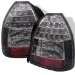 96-00 Honda Civic 3Dr LED Tail Lights - Black (ALTYDHC963DLEDBK, ALT-YD-HC96-3D-LED-BK)