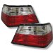 86-95 Mercedes Benz W124 E Class LED Tail Lights - Red Clear (ALT-YD-MBZE86-LED-RC, ALTYDMBZE86LEDRC)