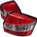 SPYDER Audi A4 02-05 LED Tail Lights - Red Clear /1 pair (ALT-YD-AA402-LED-RC)