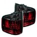 SPYDER Chevy S10 94-01 / GMC Sonoma 94-04 / Isuzu Hombre 96-00 LED Tail Lights - Red Smoke /1 pair (ALT-YD-CS1094-LED-RS)