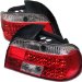 SPYDER BMW E39 5-Series 97-00 LED Tail Lights - Red Clear /1 pair (ALTYDBE3997LEDRC, ALT-YD-BE3997-LED-RC)