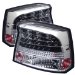 05+ Dodge Charger Lead Tail Lights - Chrome (ALTYDDCH05LEDC, ALT-YD-DCH05-LED-C)