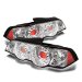 SPYDER Acura RSX 02-04 LED Tail Lights - Chrome /1 pair (ALT-YD-ARSX02-LED-C)