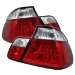 SPYDER BMW E46 3-Series 99-01 4DR LED Tail Lights - Red Clear /1 pair (ALT-YD-BE4699-4D-LED-RC)