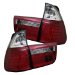 SPYDER BMW E53 X5 00-03 4PCS LED Tail Lights - Red Clear /1 pair (ALT-YD-BE5300-LED-RC)