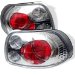 93-97 Honda Del Sol Euro Tail Lights - Chrome (ALT-YD-HDS93-C, ALTYDHDS93C)