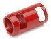 Mr Gasket 11020r Alum End Cap For 7/8hose Red (11020R, G1211020R)