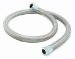 SSteel-Flex Heater Hose Kit Incl. Heater Hose w/2 Chrome Magna-Clamps 5/8 in. ID L-4 ft. (39698, S7139698)