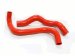 OBX Red Silicone Radiator Hose for 01-04 Ford Mustang 3.8L V6 (RH10695R)