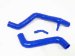 OBX Blue Silicone Radiator Hose for 05-07 Ford Focus ZX3/ZX5 2.3L DURATEC (RH10843BL)