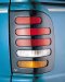 Auto Ventshade 36801 Slots Horizontal Slot Taillight Cover - 2 Piece (V1536801, 36801)