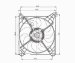 TYC 600610 Hyundai Santa FE Replacement Radiator Cooling Fan Assembly (600610)