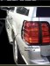 Black Powder-Coated Aluminum Tail Light Guards for Toyota 96-02 4Runner by Aries (T4460, ARST4460)