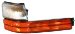 TYC 12-1479-01 Dodge Caravan Passenger Side Replacement Parking/Side Marker Lamp Assembly (12147901)