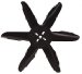 Flex-a-lite 414 Black Nylon 14" Belt Driven Fan (414, F21414)