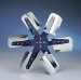 1500 Series Belt-Driven Flex Fan 16 1/8 in. Diameter Blue Star/Stainless Steel Blades Fan Rotation CCW (1516, 516, F211516, F21516)