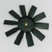 Electric Fan Blade Kit Replacement Blade For Puller Fan PN[110/120/210/220] Incl. 12 in. Puller Fan/Washer/E-Clip (30132K, F2130132K)