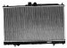 03-06 Mitsubishi Lancer EVO-8 2.0L Manual Transmission 2 Row Plastic Aluminum Radiator (2676)