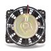 Flex-a-lite 108 Black 10" Trimline Electric Fan (reversible) (108, F21108)