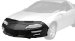 1995-1998 CHEVY CHEVROLET Cavalier Custom Mask 2 pc. Allows Hood To Open (MM42668, C59MM42668)