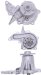 A1 Cardone 571450 Remanufactured Water Pump (571450, A1571450, 57-1450)