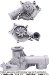 A1 Cardone 57-1347 Remanufactured Water Pump (571347, 57-1347, A1571347)
