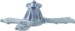 A1 Cardone 5543161 Remanufactured Water Pump (5543161, 55-43161, A15543161)