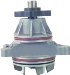 A1 Cardone 5513151 Remanufactured Water Pump (55-13151, 5513151)