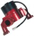 Electric Water Pump Red Incl. 1 in. Pipe To 1.75 in. Billet Aluminum Hose Fitting Precision Die-Cast (66225R, P7566225R)