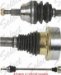 A1 Cardone 66-7251 Remanufactured Constant Velocity Half Shaft Assembly (667251, A1667251, 66-7251)