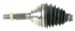 A1 Cardone 66-1000 Remanufactured Constant Velocity Half Shaft Assembly (A1661000, 661000, 66-1000)