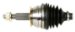 A1 Cardone 66-3232 Remanufactured Constant Velocity Half Shaft Assembly (663232, A1663232, 66-3232)