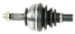 A1 Cardone 66-4063 Remanufactured Constant Velocity Half Shaft Assembly (A1664063, 664063, 66-4063)