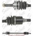 A1 Cardone 66-1304 Remanufactured Constant Velocity Half Shaft Assembly (661304, A1661304, 66-1304)