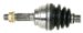 A1 Cardone 66-5013 Remanufactured Constant Velocity Half Shaft Assembly (665013, A1665013, 66-5013)