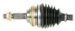 A1 Cardone 66-5126 Remanufactured Constant Velocity Half Shaft Assembly (665126, A1665126, 66-5126)