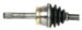 A1 Cardone 66-6051 Remanufactured Constant Velocity Half Shaft Assembly (666051, A1666051, 66-6051)