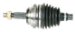A1 Cardone 66-3106 Remanufactured Constant Velocity Half Shaft Assembly (663106, A1663106, 66-3106)