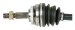 A1 Cardone 66-6162 Remanufactured Constant Velocity Half Shaft Assembly (666162, A1666162, 66-6162)