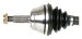A1 Cardone 66-7114 Remanufactured Constant Velocity Half Shaft Assembly (667114, 66-7114, A1667114)
