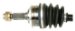 A1 Cardone 66-1026 Remanufactured Constant Velocity Half Shaft Assembly (661026, A1661026, 66-1026)