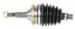A1 Cardone 66-1055 Remanufactured Constant Velocity Half Shaft Assembly (A1661055, 66-1055, 661055)