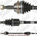 A1 Cardone 66-3307 Remanufactured Constant Velocity Half Shaft Assembly (663307, A1663307, 66-3307)