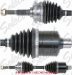 A1 Cardone 66-1223 Remanufactured Constant Velocity Half Shaft Assembly (661223, A1661223, 66-1223)