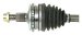 A1 Cardone 66-1263 Remanufactured Constant Velocity Half Shaft Assembly (A1661263, 661263, 66-1263)
