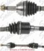 A1 Cardone 66-2143 Remanufactured Constant Velocity Half Shaft Assembly (662143, 66-2143, A1662143)